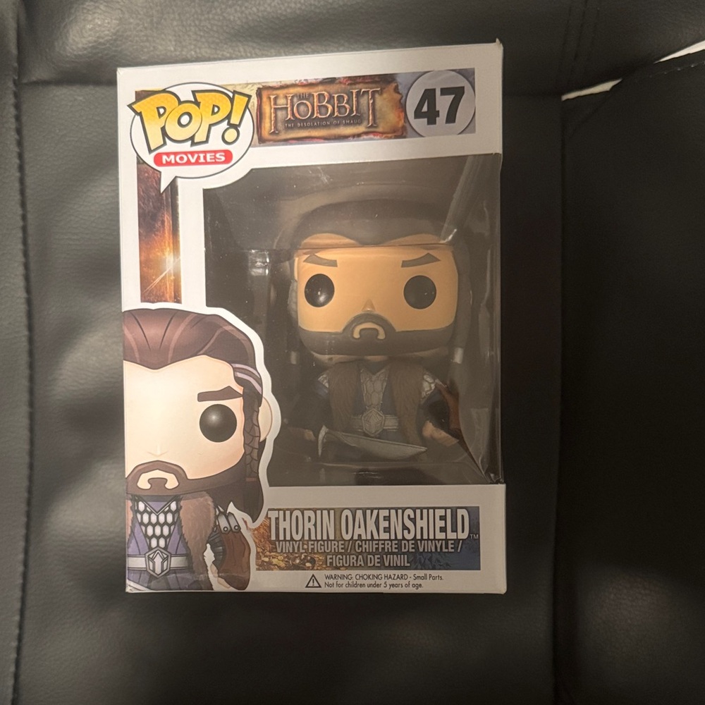 Funko Pop Thorin Oakenshield Figure - Black and Brown